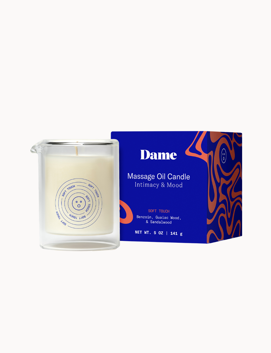 DAME - Massage Oil Candle - Soft Touch