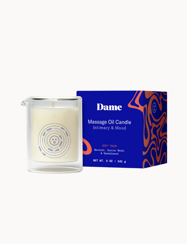 DAME - Massage Oil Candle - Soft Touch