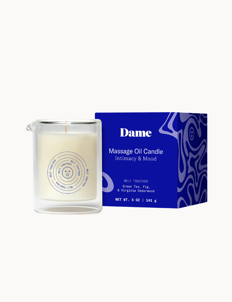 DAME - Massage Oil Candle - Melt Together