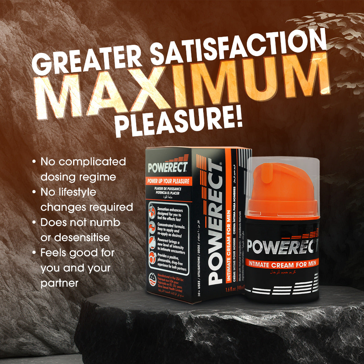 Powerect Cream 48ml Pump - Image 3
