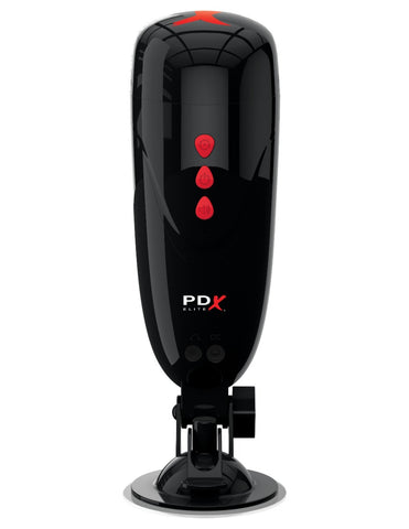 Pipedream - PDX Elite - Dirty Talk Starter Stroker - Light/Black - Image 3