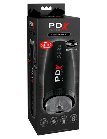 Pipedream - PDX Elite - Motorbator 2 - Clear/Black