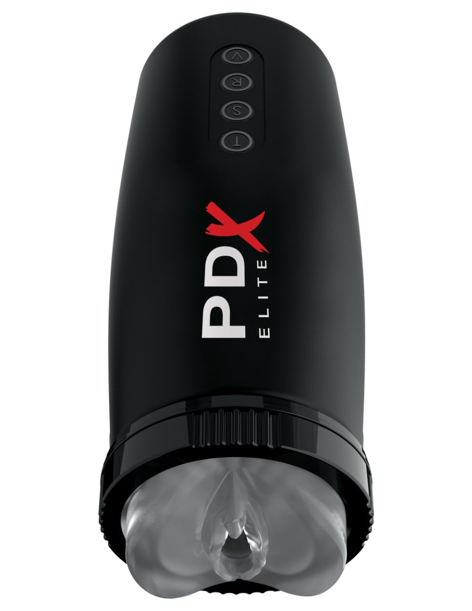 Pipedream - PDX Elite - Motorbator 2 - Clear/Black - Image 2
