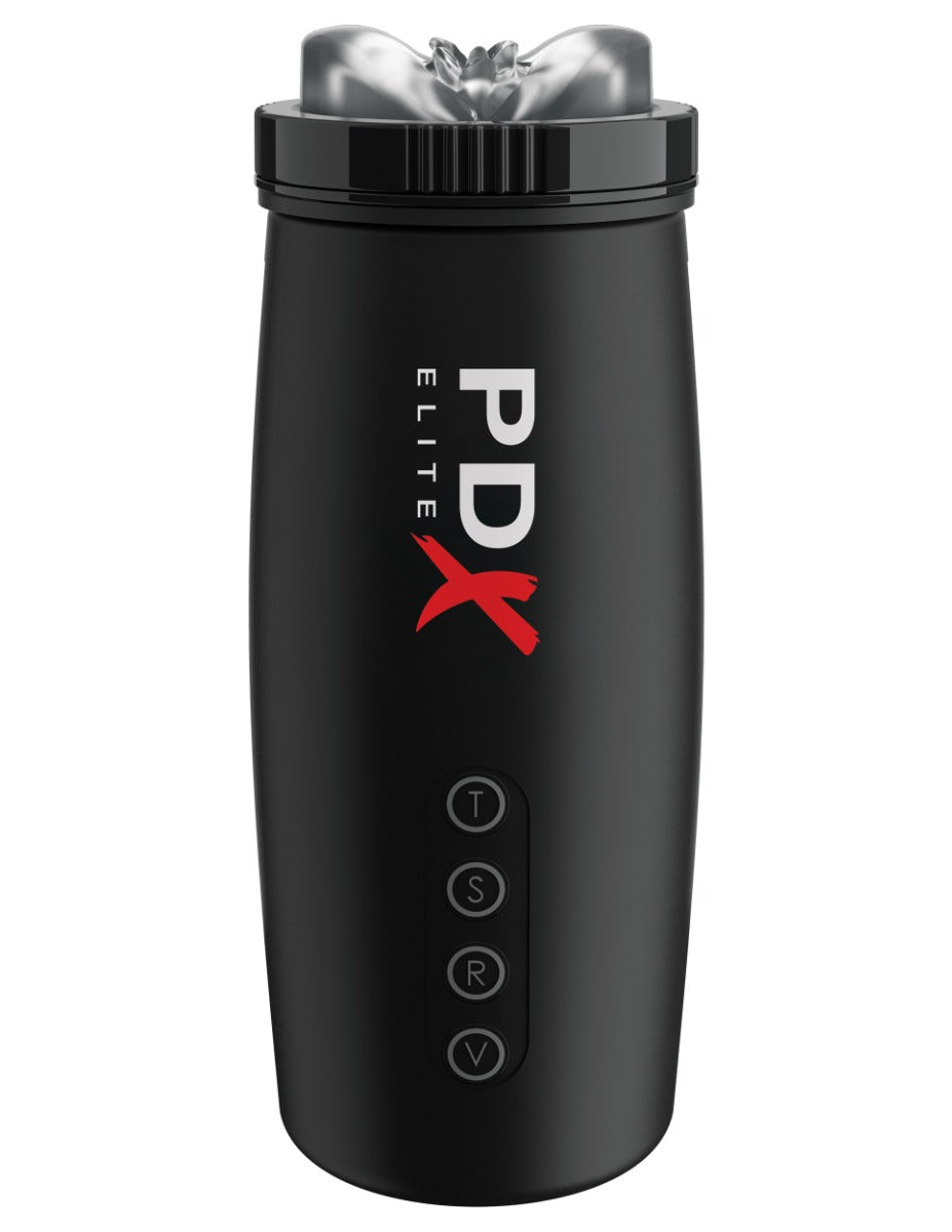 Pipedream - PDX Elite - Motorbator 2 - Clear/Black - Image 3