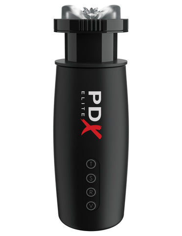 Pipedream - PDX Elite - Motorbator 2 - Clear/Black - Image 4