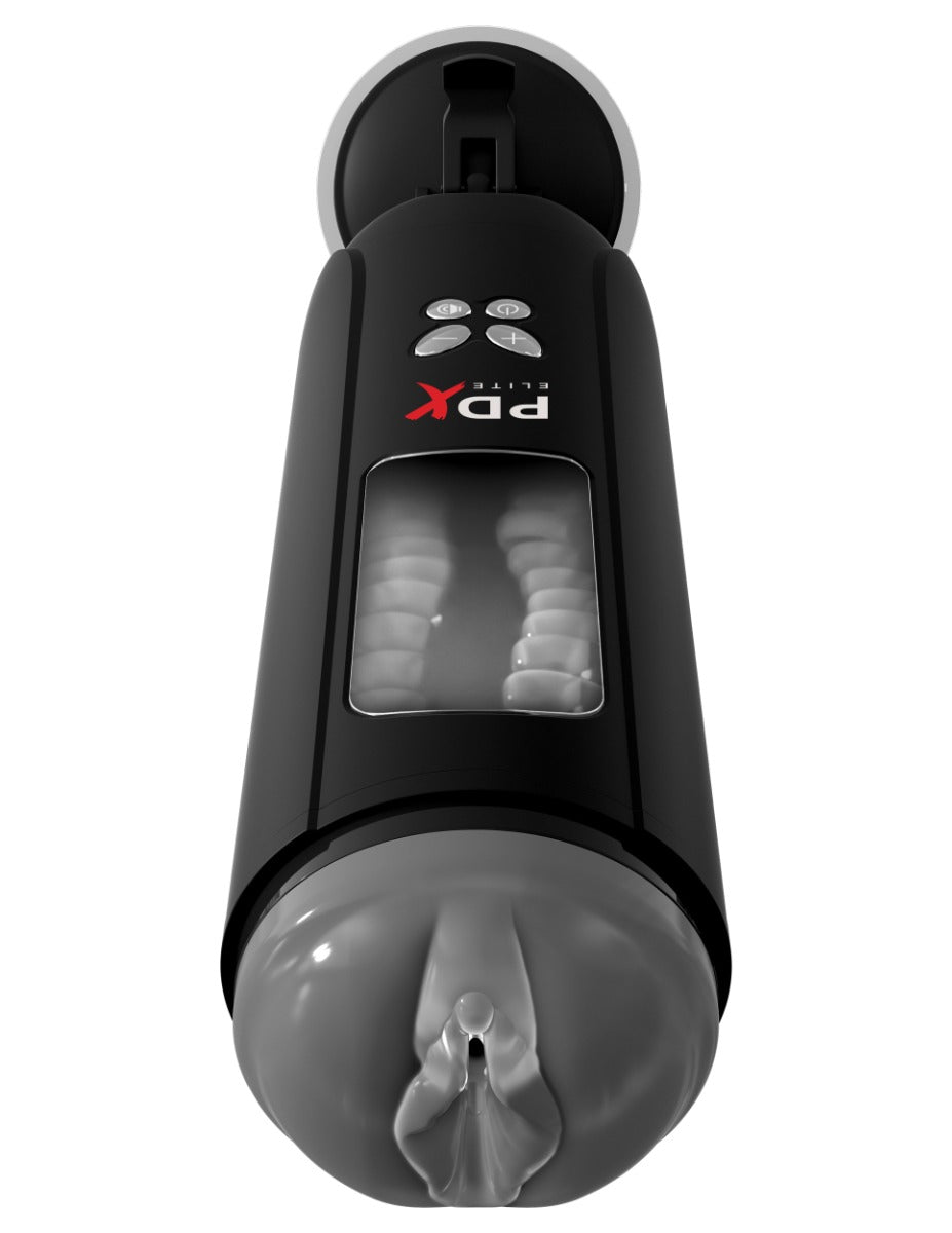 Pipedream - PDX Elite - Ultimate Milker - Clear/Black - Image 2