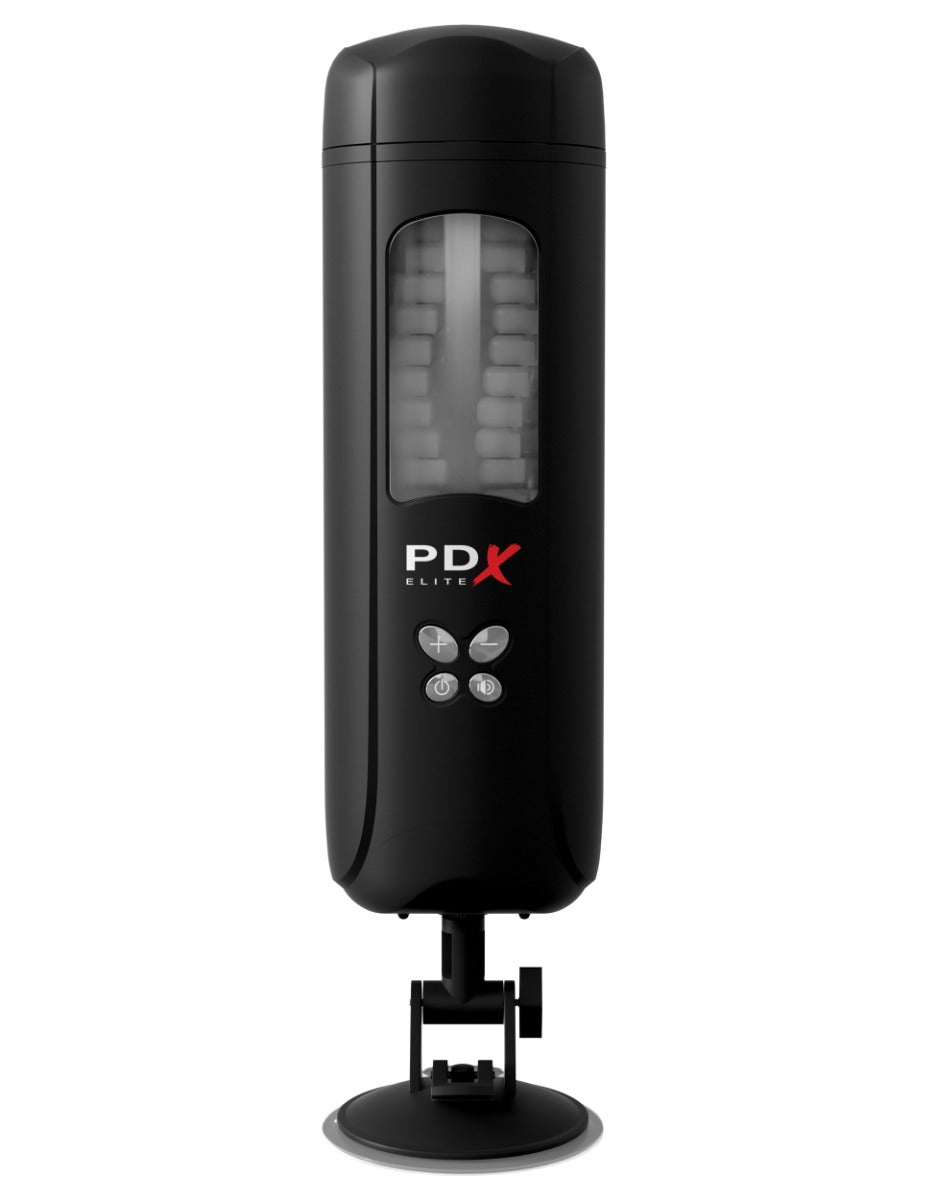 Pipedream - PDX Elite - Ultimate Milker - Clear/Black - Image 3