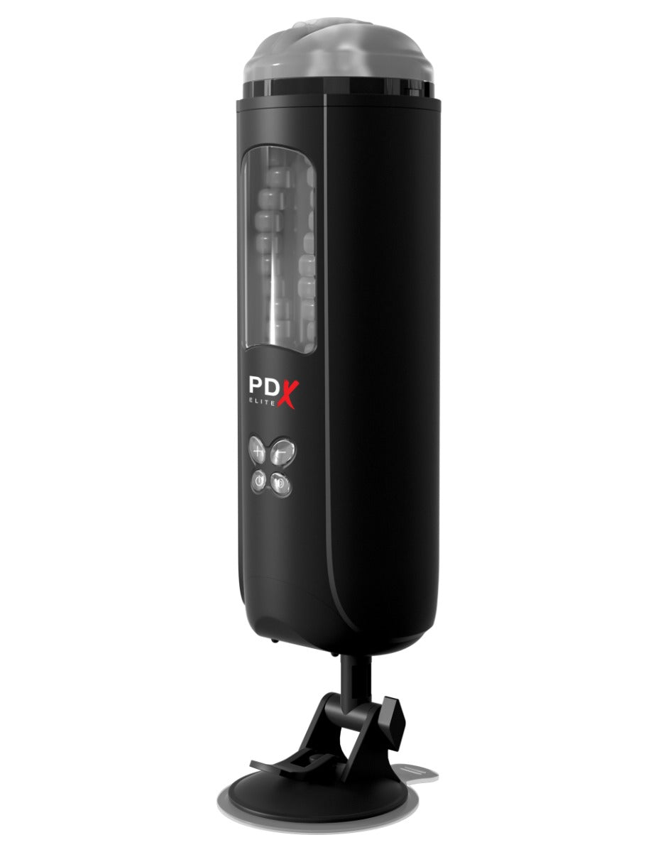 Pipedream - PDX Elite - Ultimate Milker - Clear/Black - Image 4