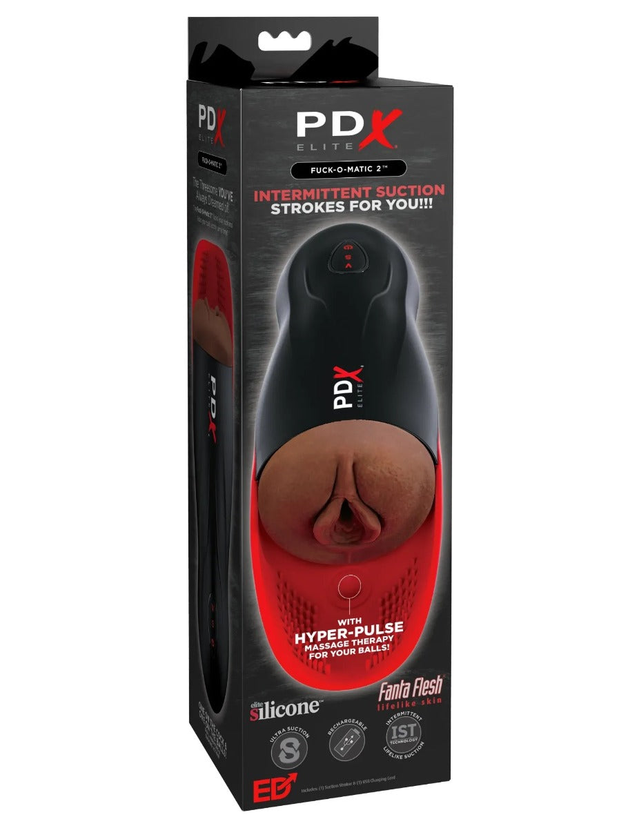 Pipedream - PDX Elite - Fuck-O-Matic 2 - Black/ Red