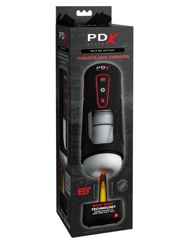 Pipedream - PDX Elite - Milk Me Hotter - Black