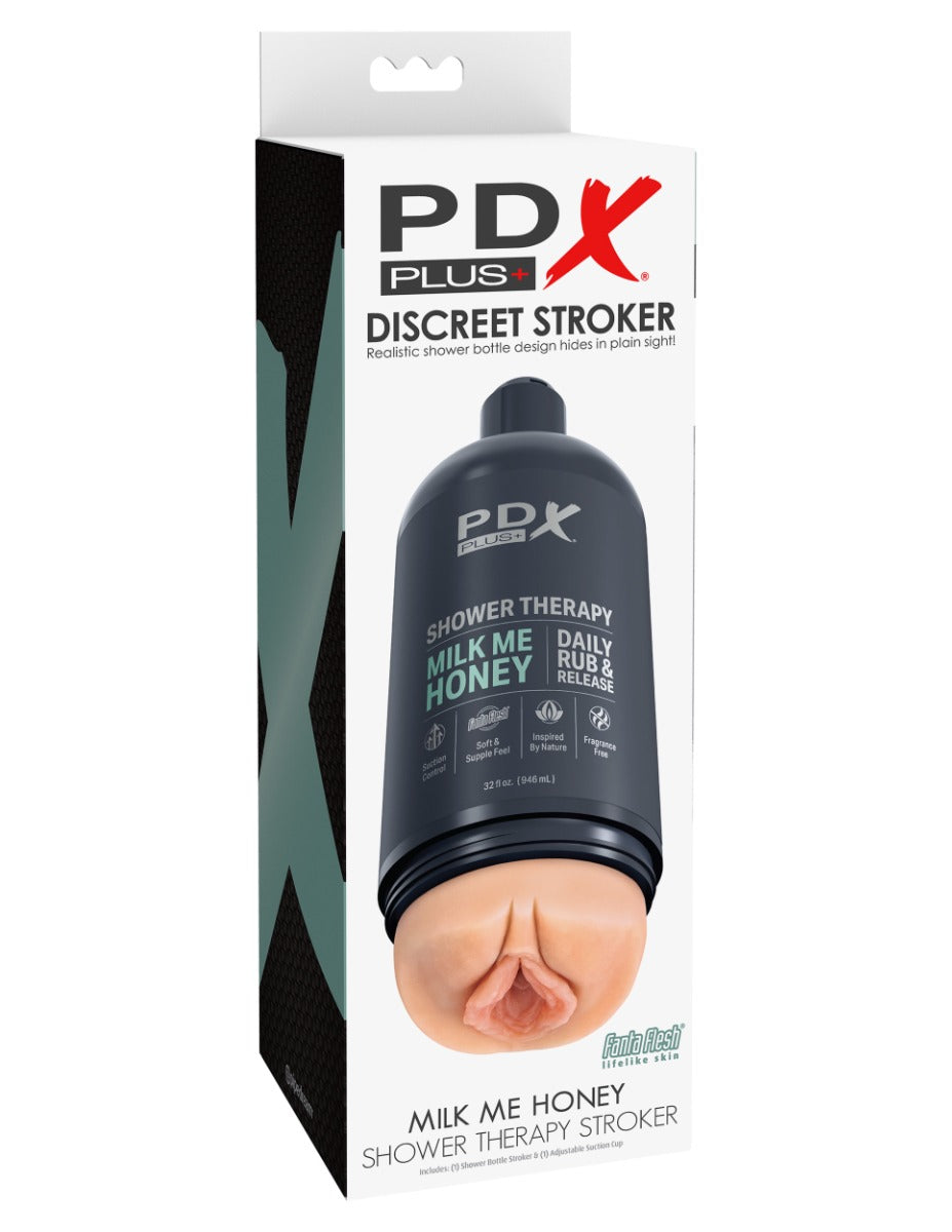 Pipedream - PDX Plus - Shower Therapy - Milk Me Honey - Light