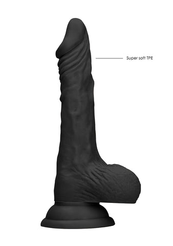 Real Rock - Dong W Testicles 7 inches - Black - Image 3
