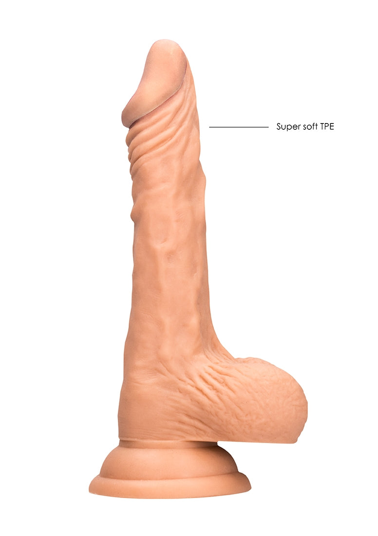 Real Rock - Dong W Testicles 9 inches - Flesh - Image 3