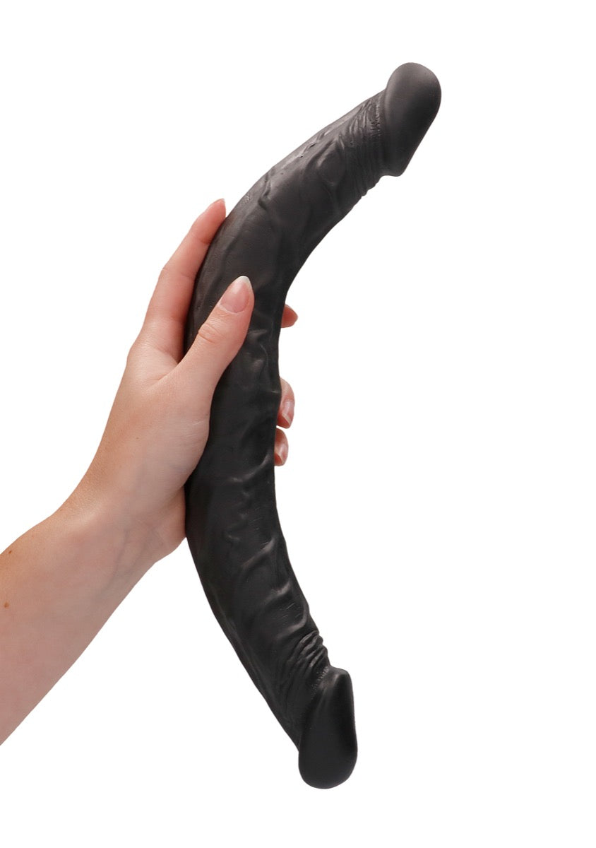 Real Rock Double Dong 14" (Black) - Image 4