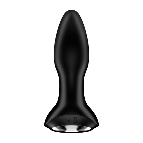 Satisfyer Rotator Plug 2+ App-Controlled Black Rotating Vibrating Anal Plug - Image 4