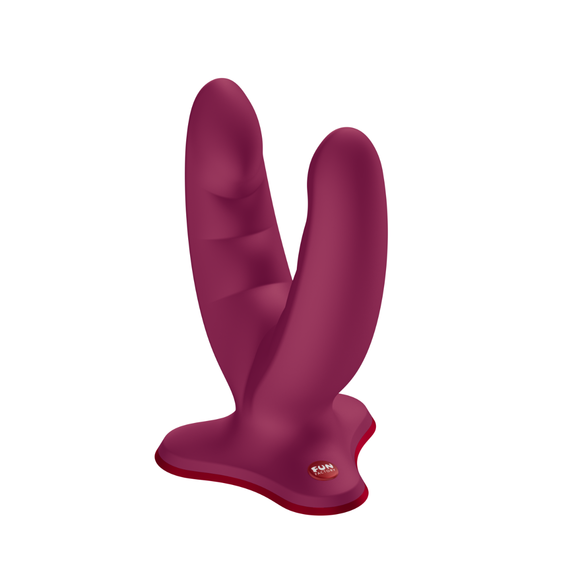 Fun Factory - Ryde - Double Dildo - Wine Red