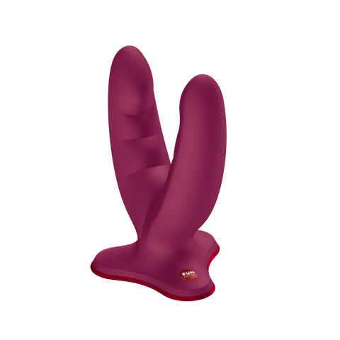 Fun Factory - Ryde - Double Dildo - Wine Red