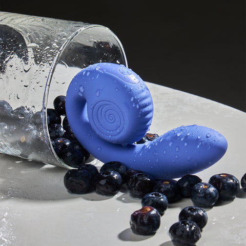 SVibe Snail GIZI Lite Vibrator- Juicy Blueberry by Snail Vibe - Image 2