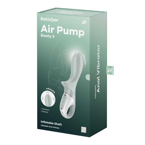 Satisfyer Air Pump Booty 3 - Greygreen
