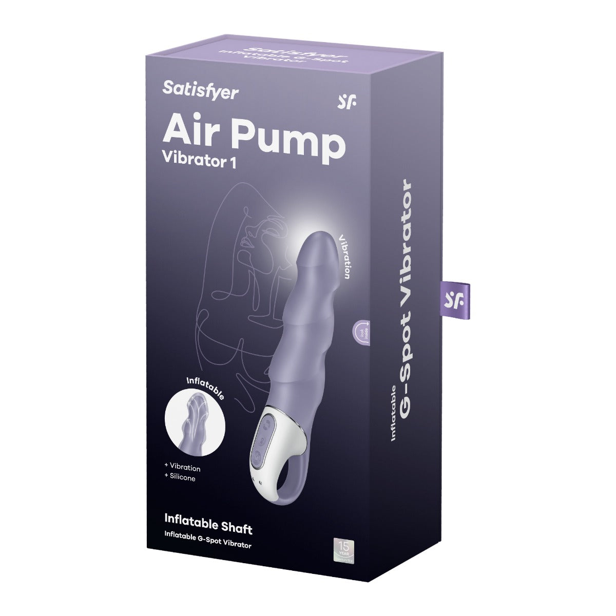 Satisfyer Air Pump Vibrator 1 - Mauve