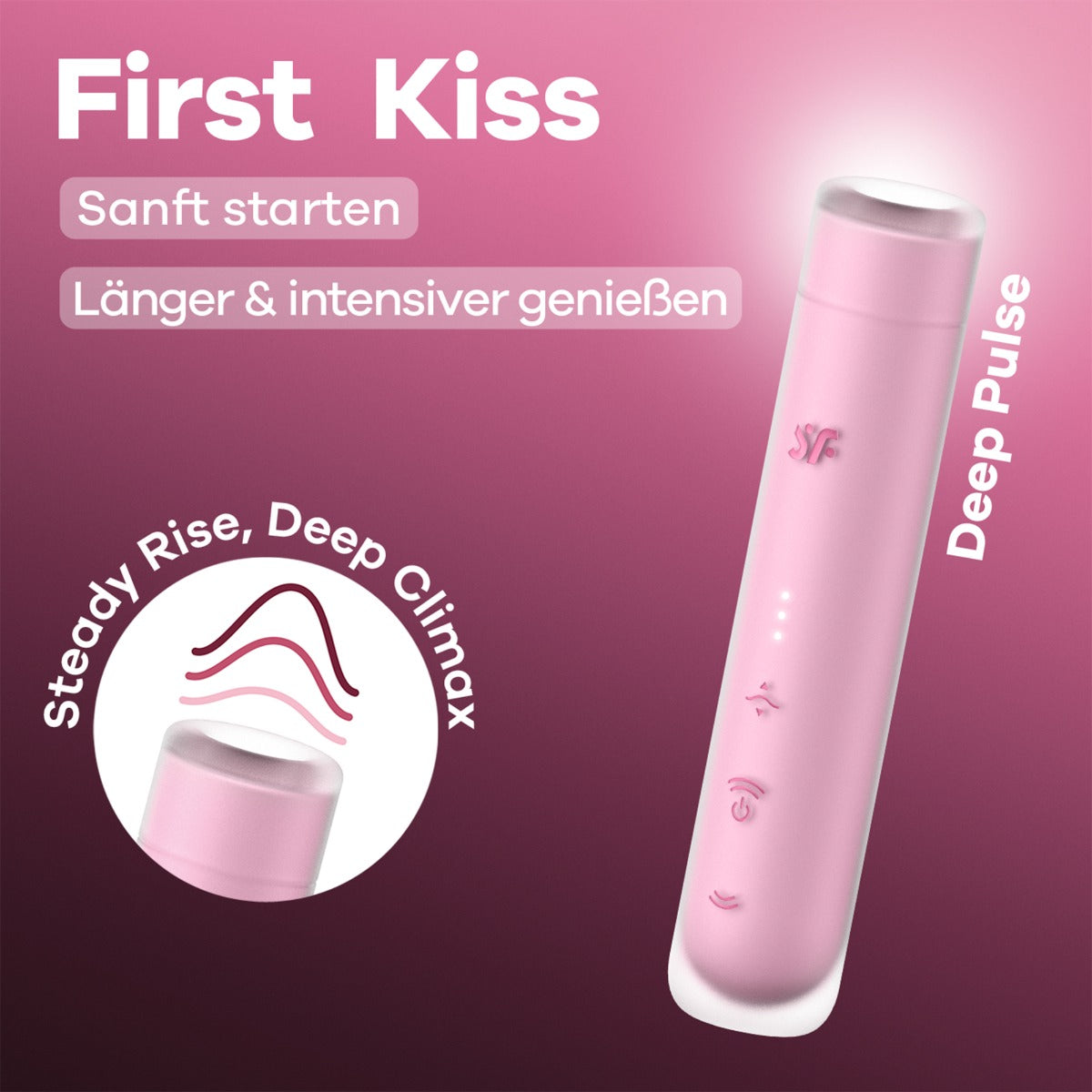 Satisfyer First Kiss - Berry - Image 2