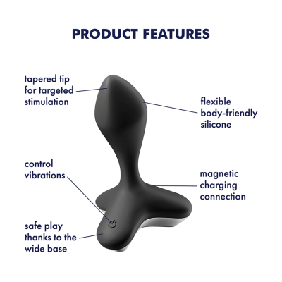Satisfyer Game Changer (Plug Vibrator) black - Image 3