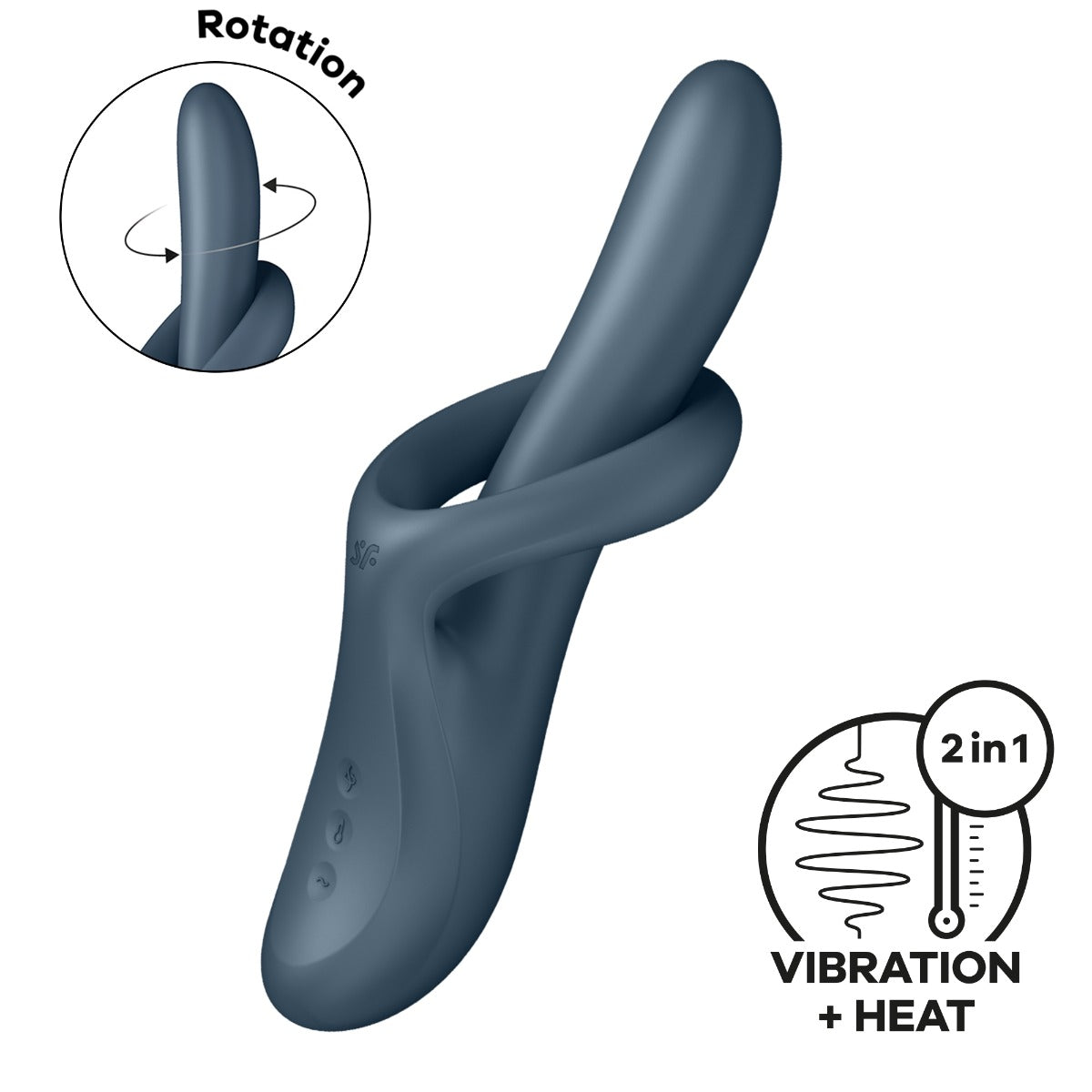 Satisfyer Heat Flex 4 - Grey - Image 2