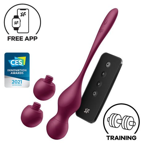 Satisfyer Love Birds Vary - Burgundy - Image 2