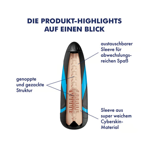Satisfyer Men Sleeve - Tornado Bliss - Image 2