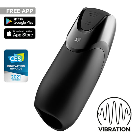 Satisfyer Men Vibration+ - Black - Image 2