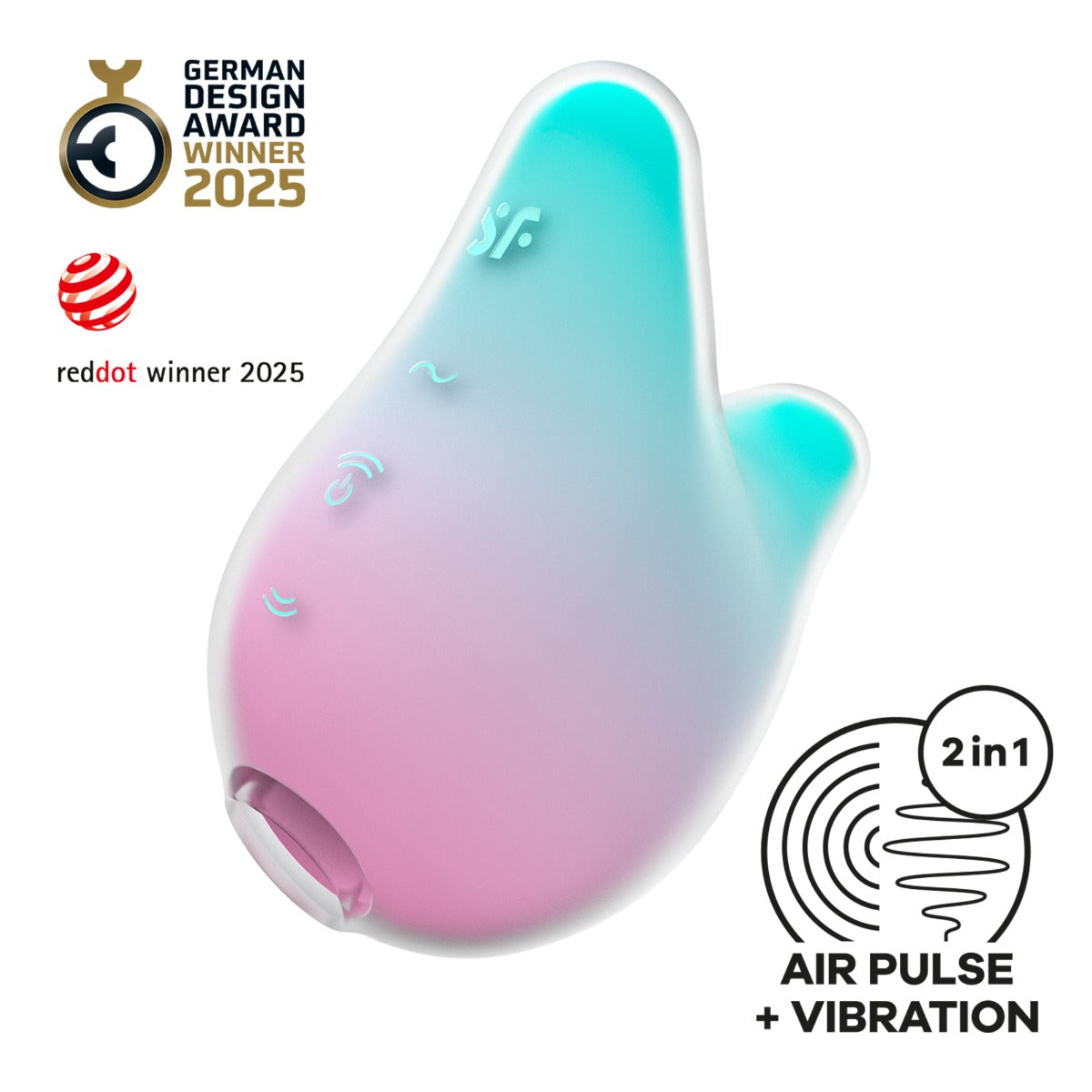 Satisfyer Mermaid Vibes - Mint/Pink - Image 2