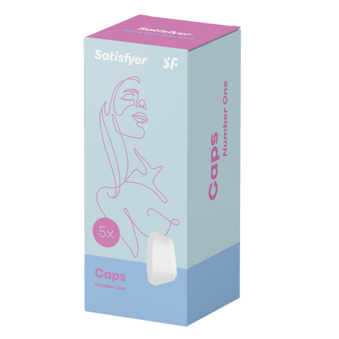 Satisfyer 1 Next Generation Silicone Suction Head 5 Pack - Image 3