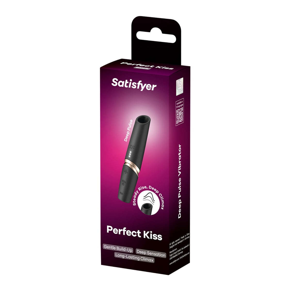 Satisfyer Perfect Kiss - Black