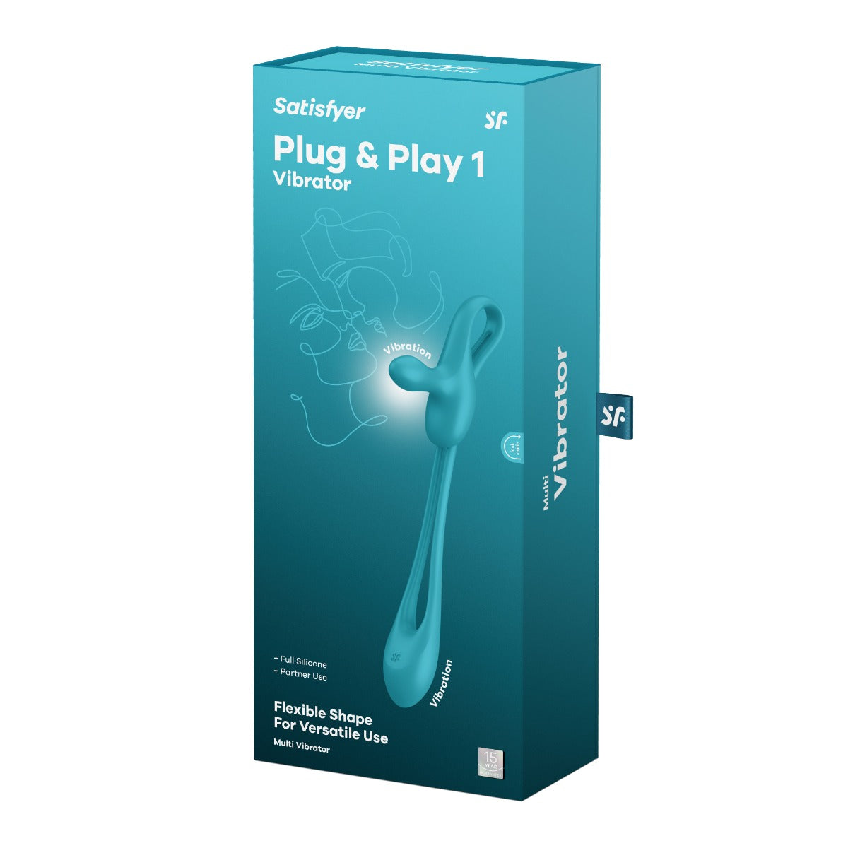 Satisfyer Plug & Play 1 - Bluegreen