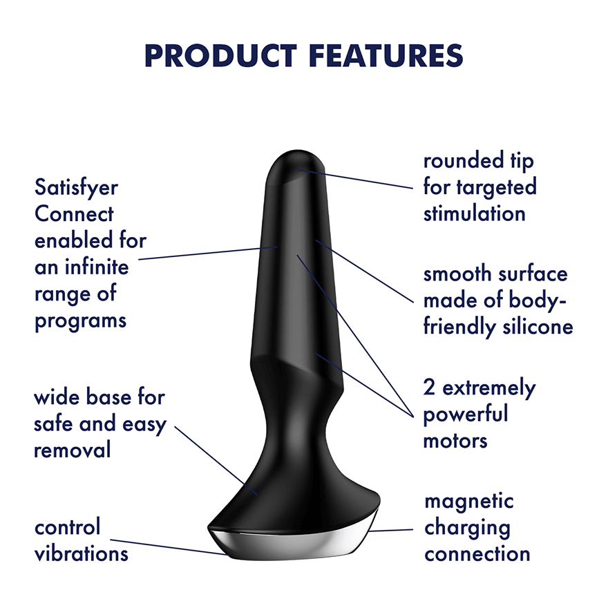 Satisfyer Plug-ilicious 2 Black - Image 3
