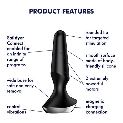 Satisfyer Plug-ilicious 2 Black - Image 3