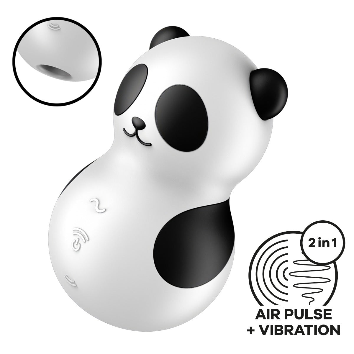 Satisfyer Pocket Panda - White - Image 2