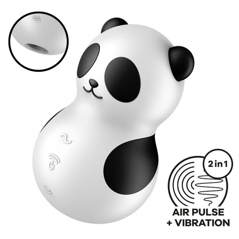 Satisfyer Pocket Panda - White - Image 2