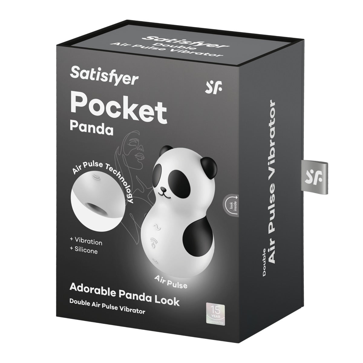 Satisfyer Pocket Panda - White