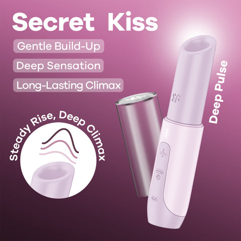 Satisfyer Secret Kiss - Blush Pink - Image 2