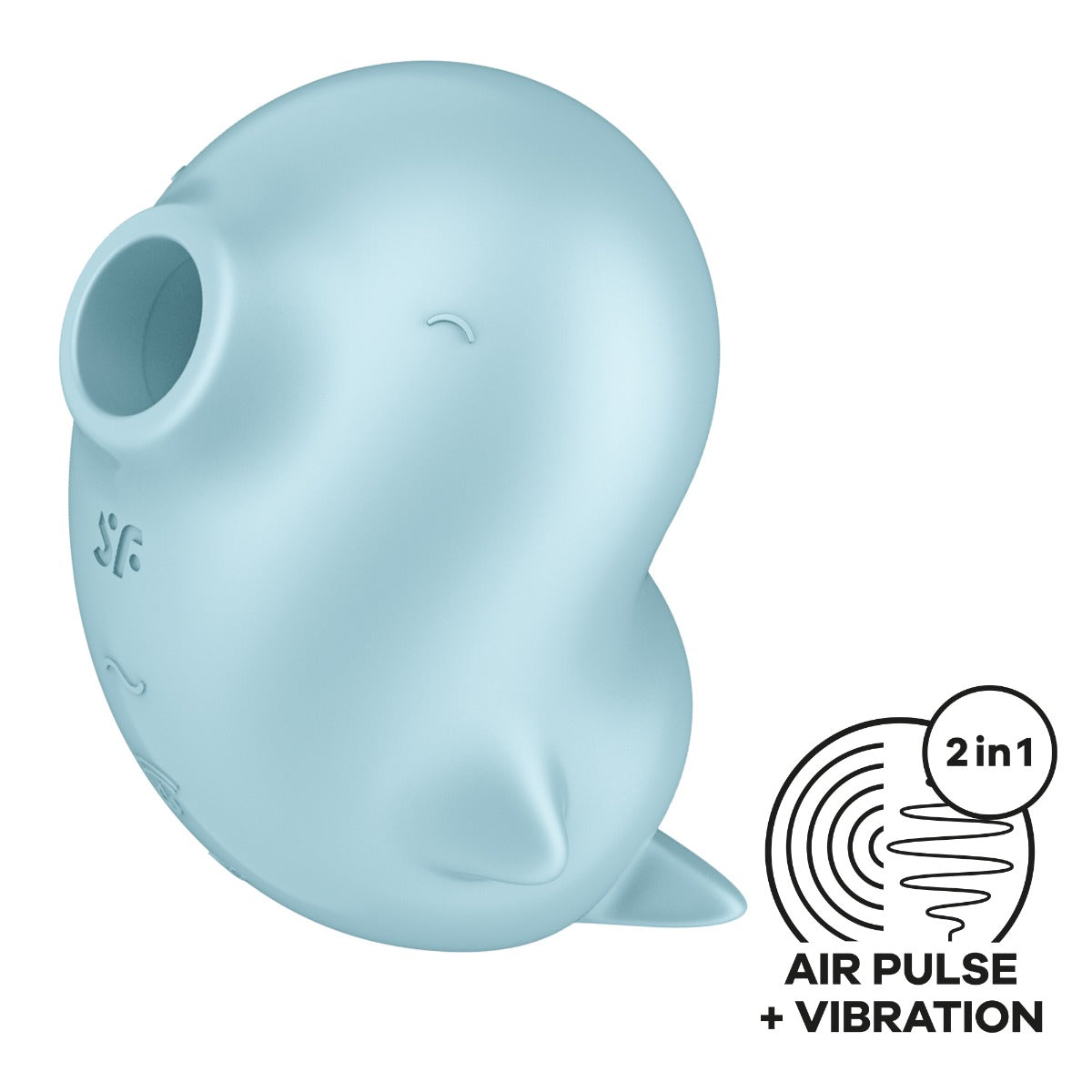 Satisfyer Sassy Seal - Ice Blue - Image 2