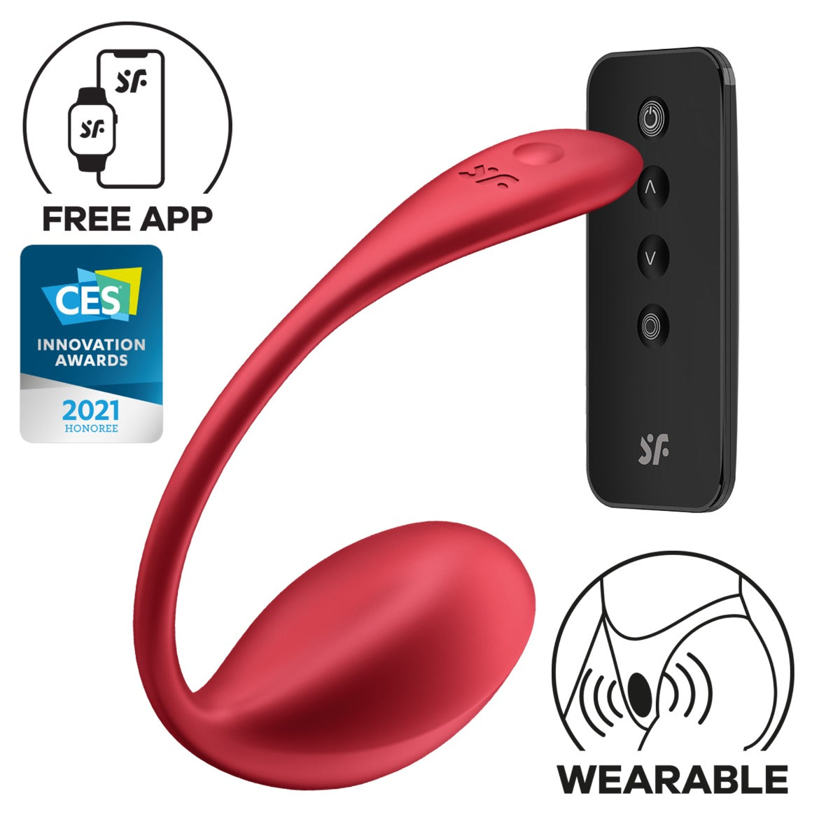 Satisfyer Shiny Petal - Red - Image 2