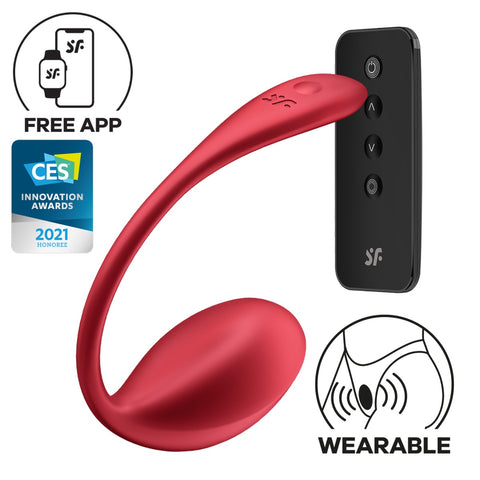 Satisfyer Shiny Petal - Red - Image 2