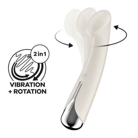 Satisfyer Spinning G-Spot 1 - Beige - Image 2