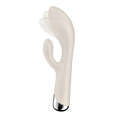 Satisfyer Spinning Rabbit 1 - Beige - Image 3