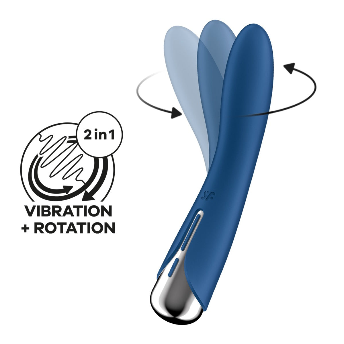 Satisfyer Spinning Vibe 1 - Blue - Image 2