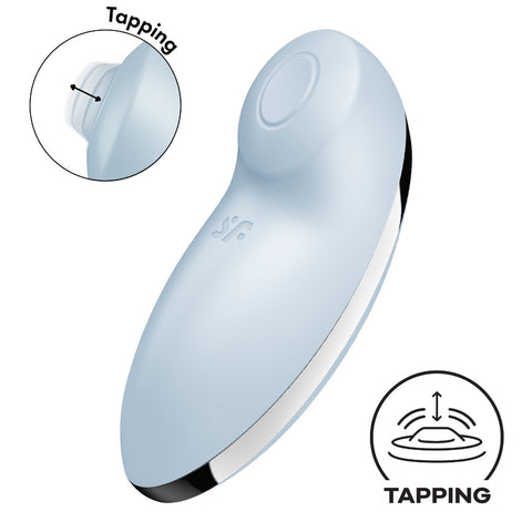 Satisfyer Tap & Climax 2 - Light Blue - Image 2