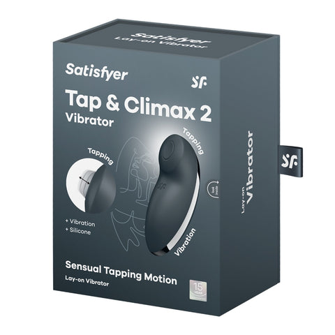 Satisfyer Tap & Climax 2 - Grey