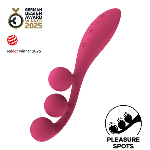 Satisfyer Tri Ball 1 - Red - Image 2