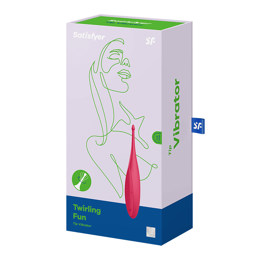 Satisfyer Twirling Fun - Poppy Red - Image 4
